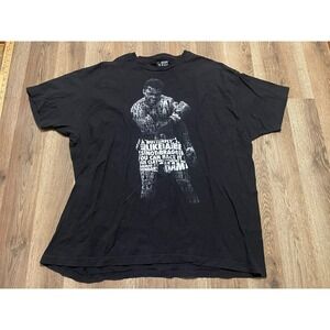 Ali Shirt, Men's Size 2XL, Black, Muhammad Ali, Graphic Print